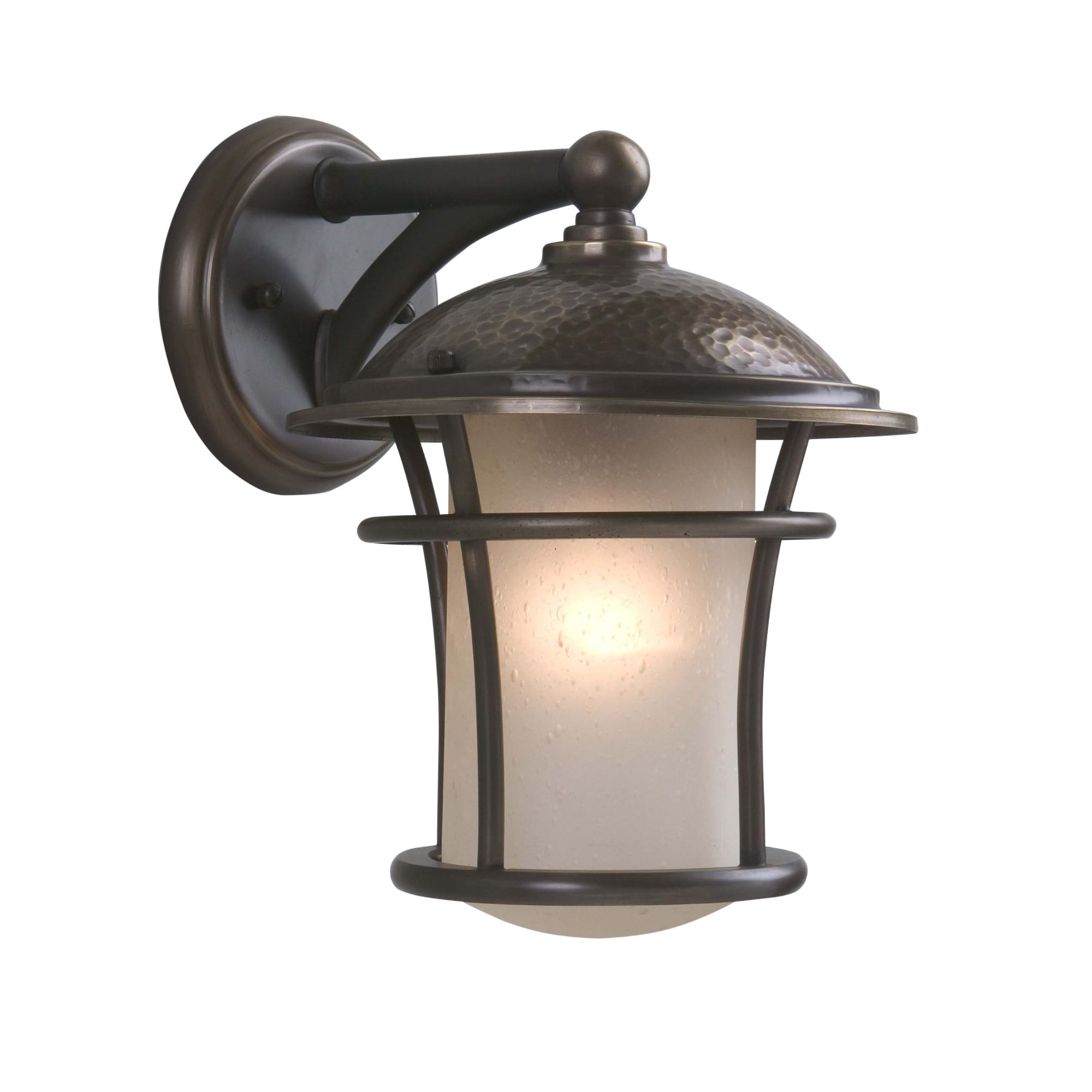 Aztec Lighting 1-Light Outdoor Wall Sconce - Antique Bronze Finish - Home - Home Decor ...