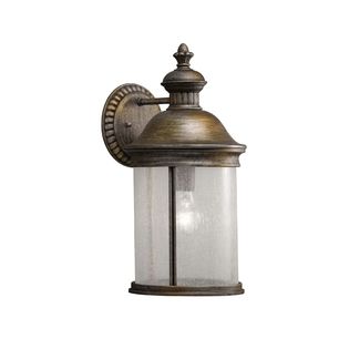 Aztec Lighting 1-Light Outdoor Wall Mount - Cambridge Finish - Outdoor Living - Outdoor Lighting ...