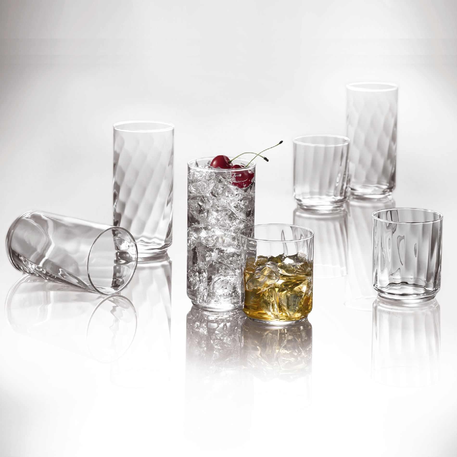 Libbey Martello 16Piece Glassware Set Home Dining & Entertaining