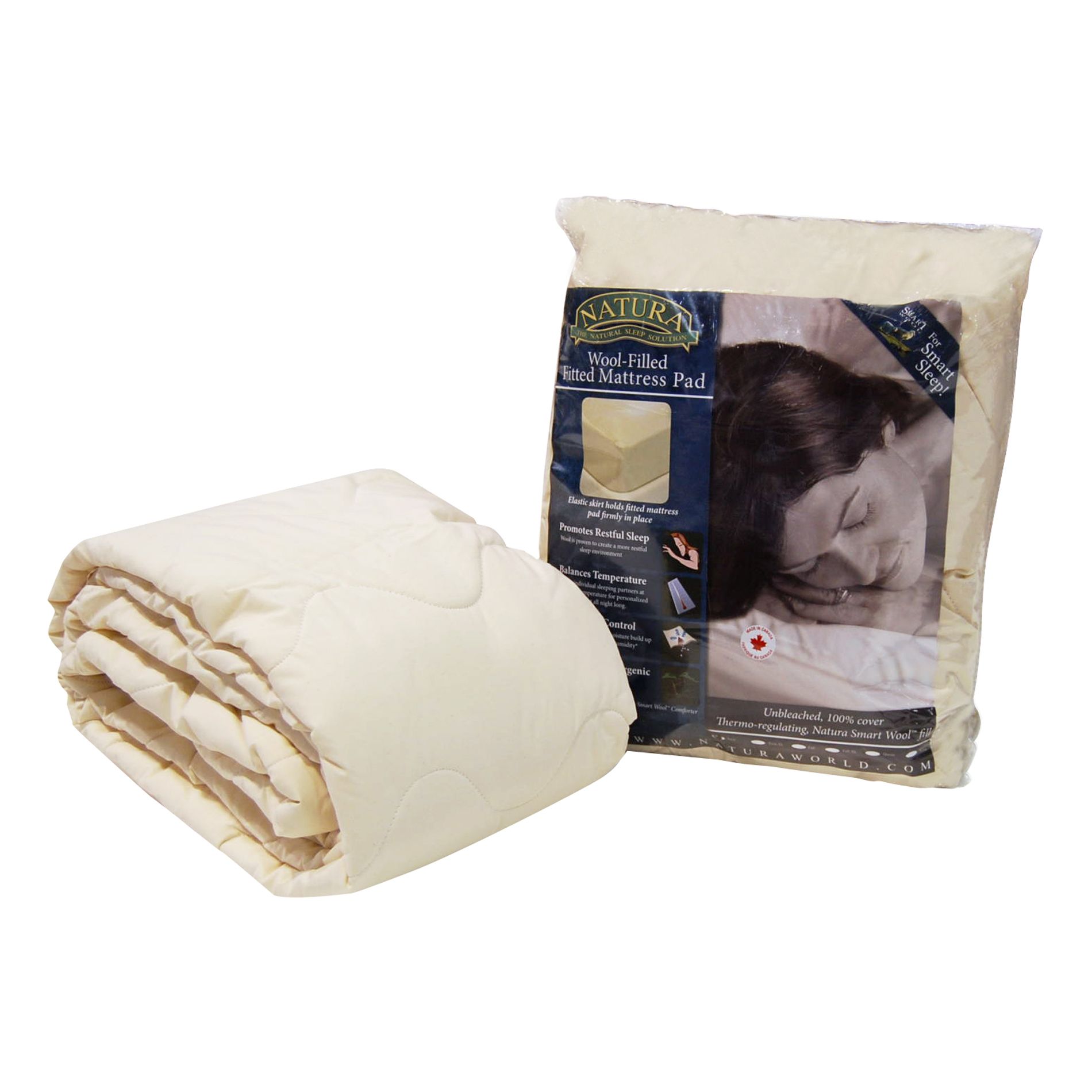 Natura World Fitted Mattress Pad at Kmart.com