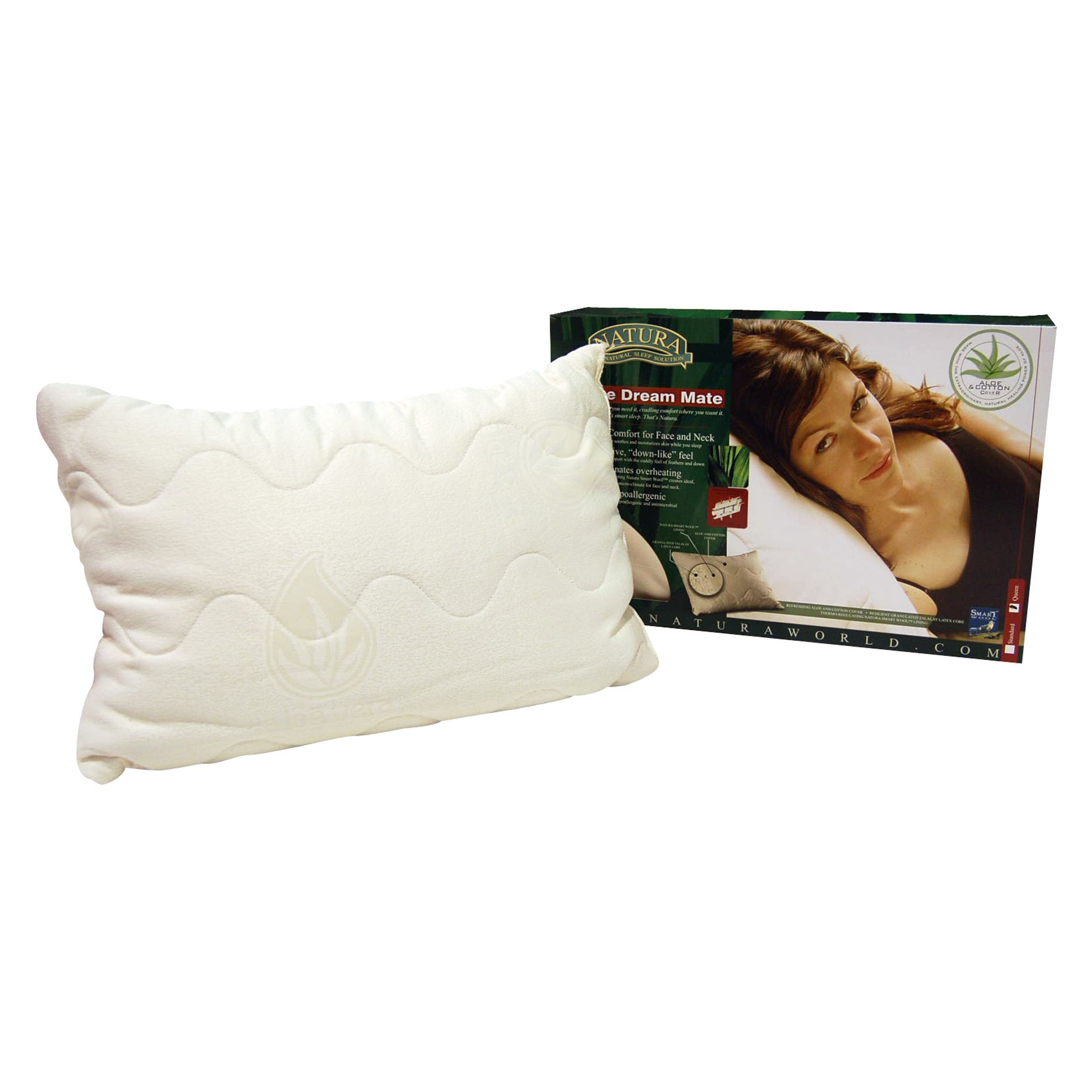 Natura World Aloe Dream Mate Pillow at Kmart.com