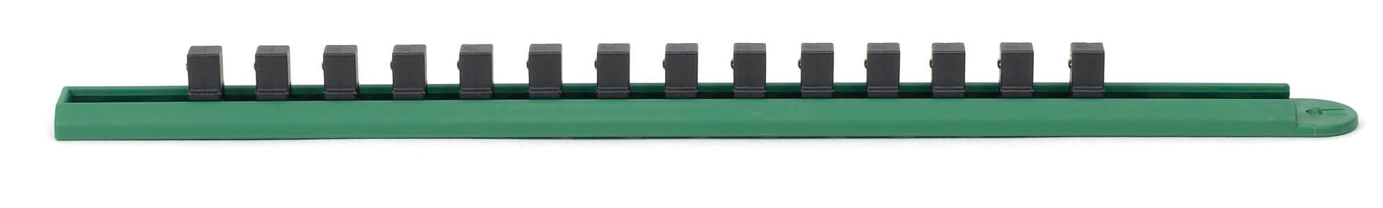 GearWrench 1/4 Drive Open Stock Socket Slide Rail (Green)