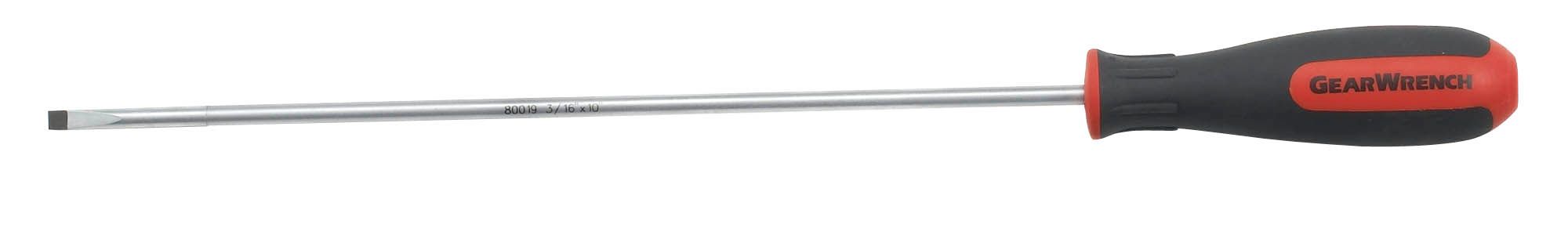 GearWrench 3/16 "X 10" Slotted Screwdriver with Cabinet Tip at Sears.com