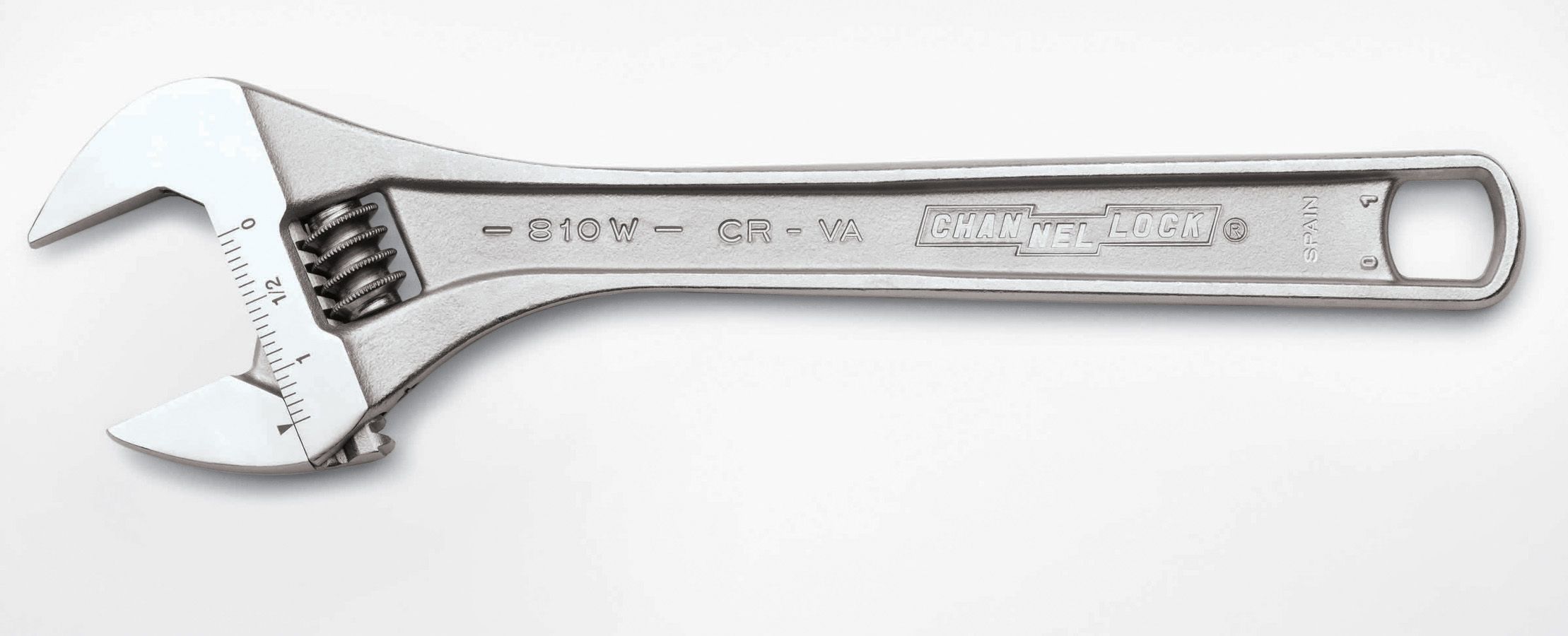 Channellock 4.5 in. Chrome Adjustable Wrench