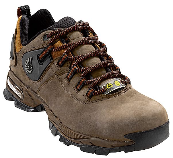 Men's N01303 Work Shoes Safety Composite Toe - Brown