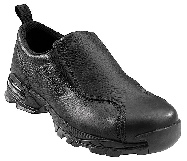Women's Work Shoes Steel Toe Leather Black 01631 Wide Avail