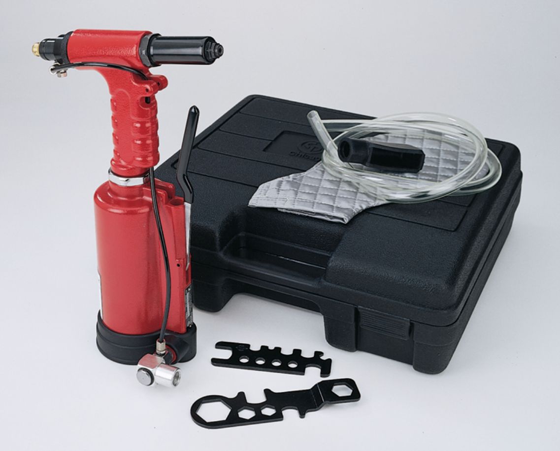 Pneumatic rivet gun Powerful and heavy duty Sears