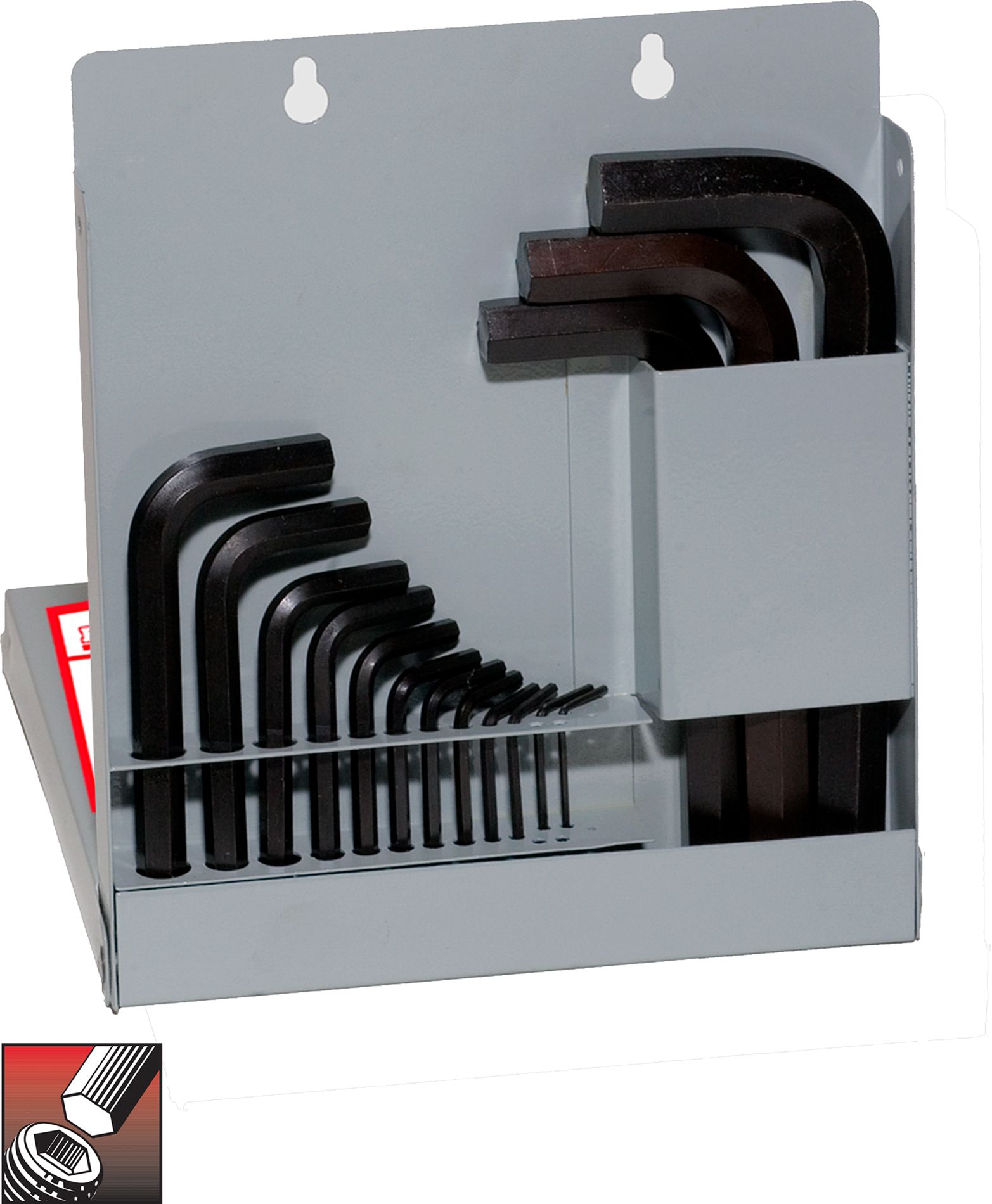 Eklind® Hex-L® Hex Key Set, Short Series, 15 keys: .028 to 3/8 Inch & Metal Box at Kmart.com