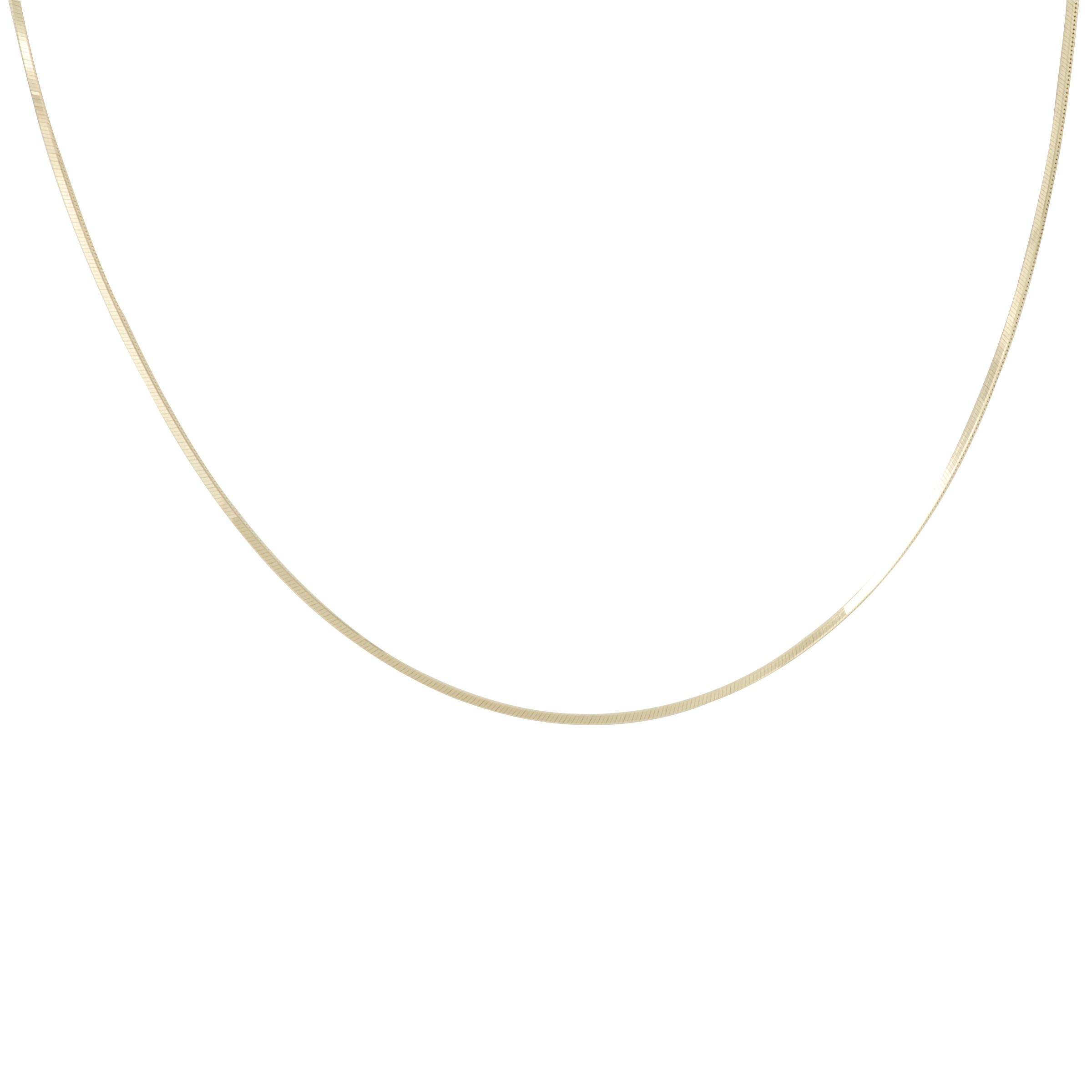 Snake Chain Necklace, 18