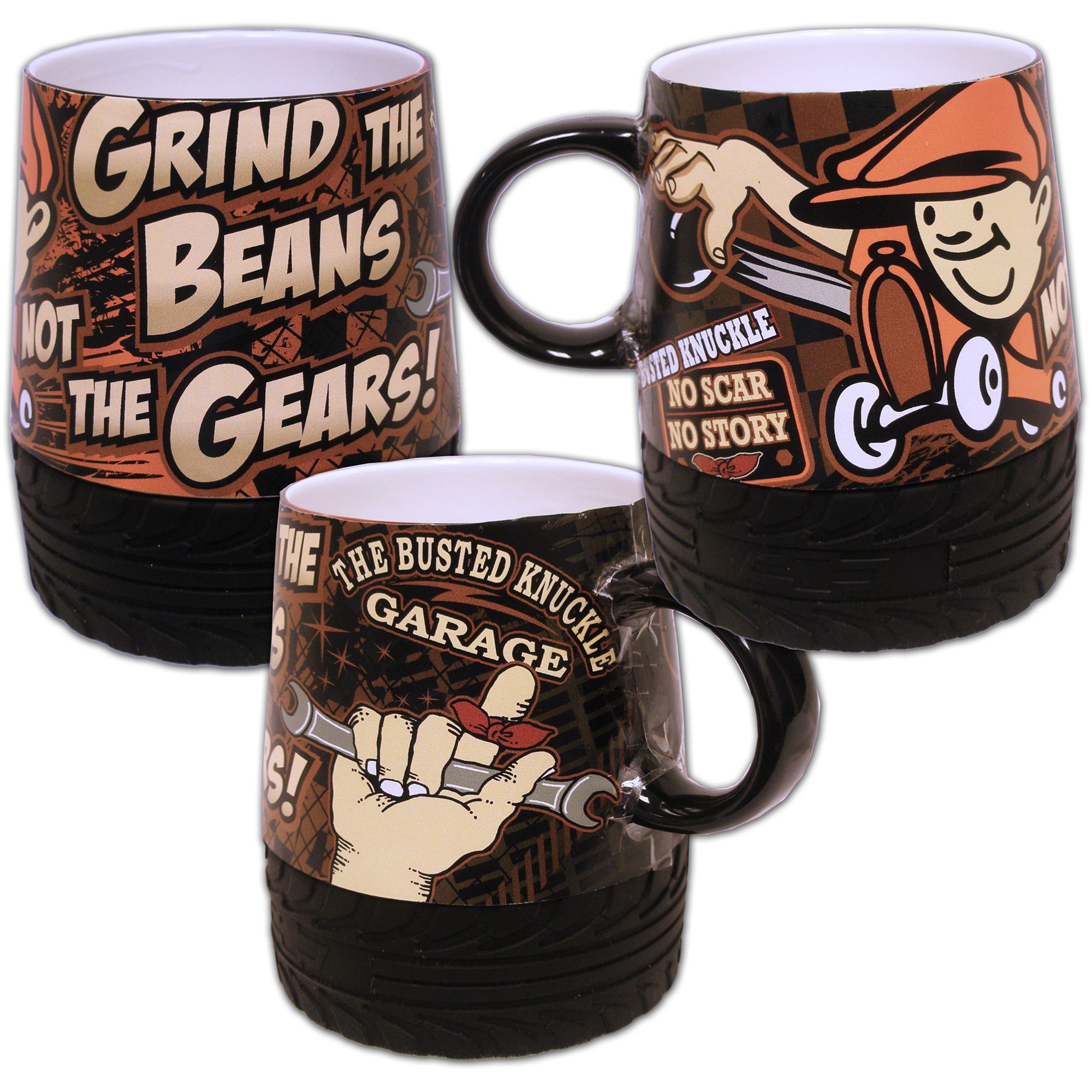 Rubber Tire Base Coffee Mug                                                                                                      at mygofer.com
