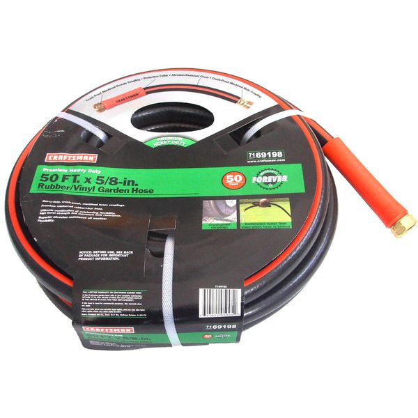Craftsman 69198 50 Ft X 5 8 In Premium Hose