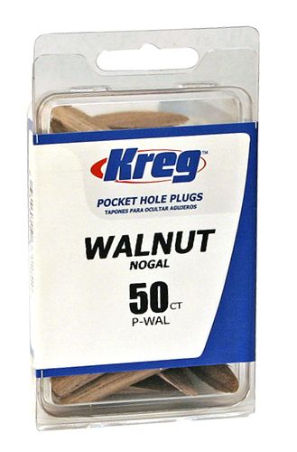 UPC 647096331252 product image for Kreg WALNUT WOODEN PLUGS 50CT - CAS ENTERPRISES, INC. | upcitemdb.com