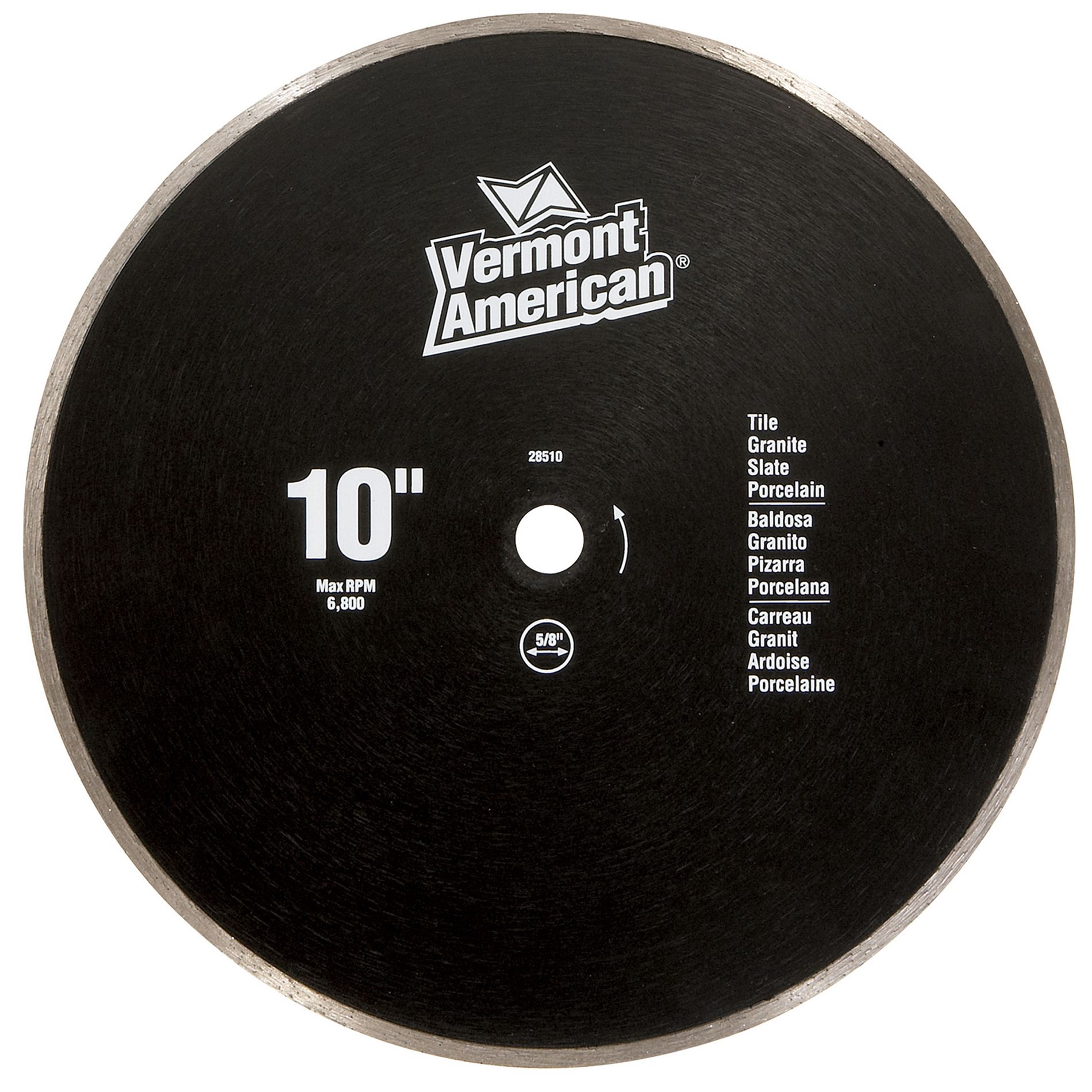 UPC 045325722213 product image for Vermont American Dia. Blade Tile Wet Premium; 10