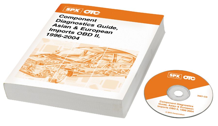 OTC Component Diagnostics Guide Combo, Asian & European Imports Obdii, 1996-2004.