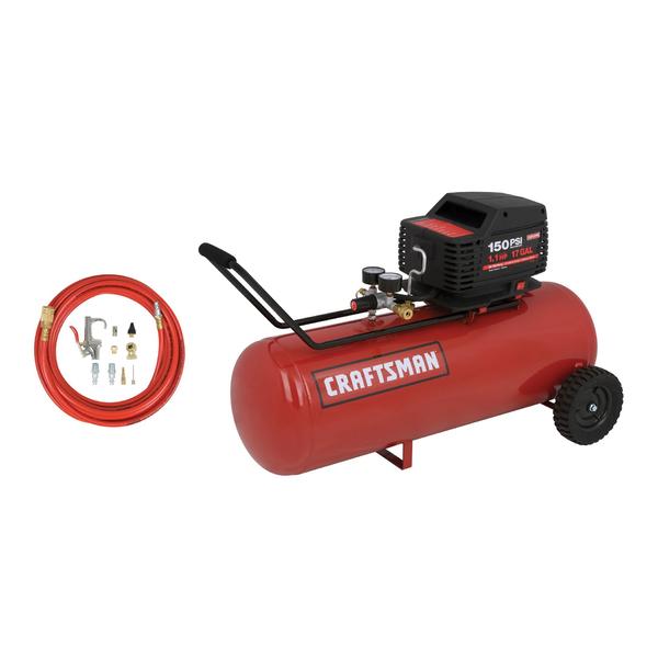 Craftsman 16738 17 gal. Horizontal Air Compressor Sears Hometown Stores