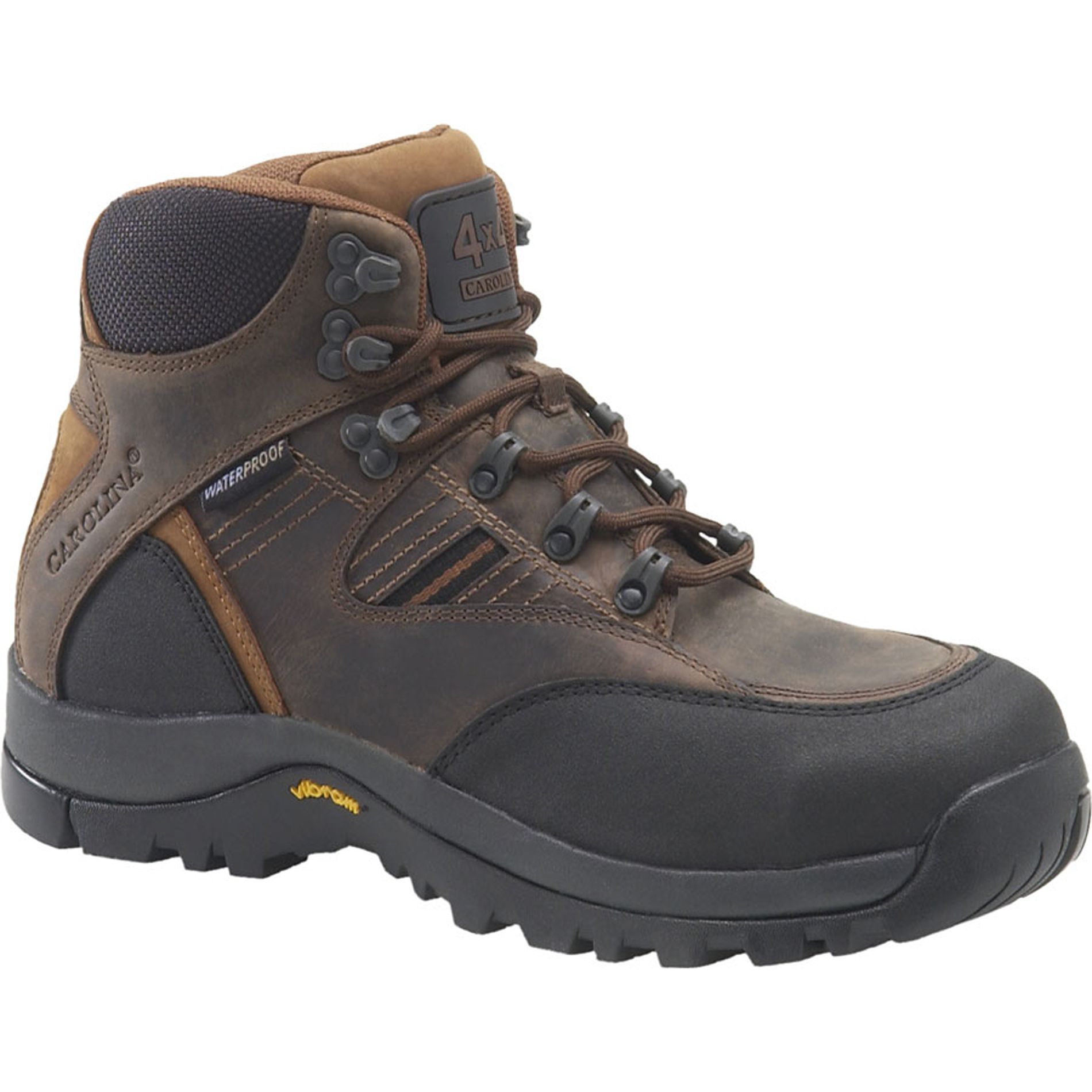 Carolina Shoe Company Men's Steel Toe Waterproof Hiker Boot CA8503 - Copper Crazyhorse