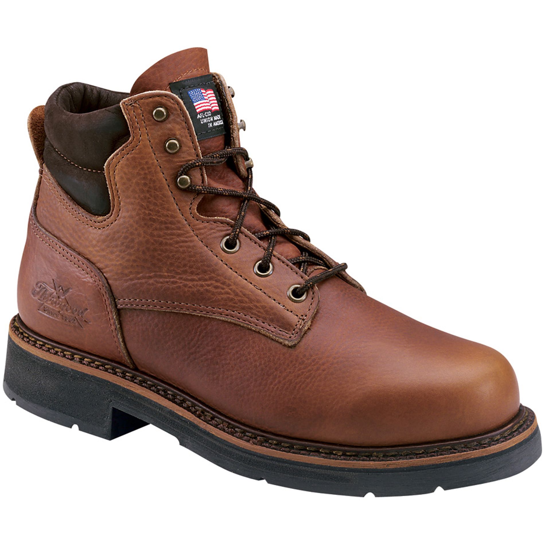 Men's American Heritage 814-4550 Brown 6" Work Boots