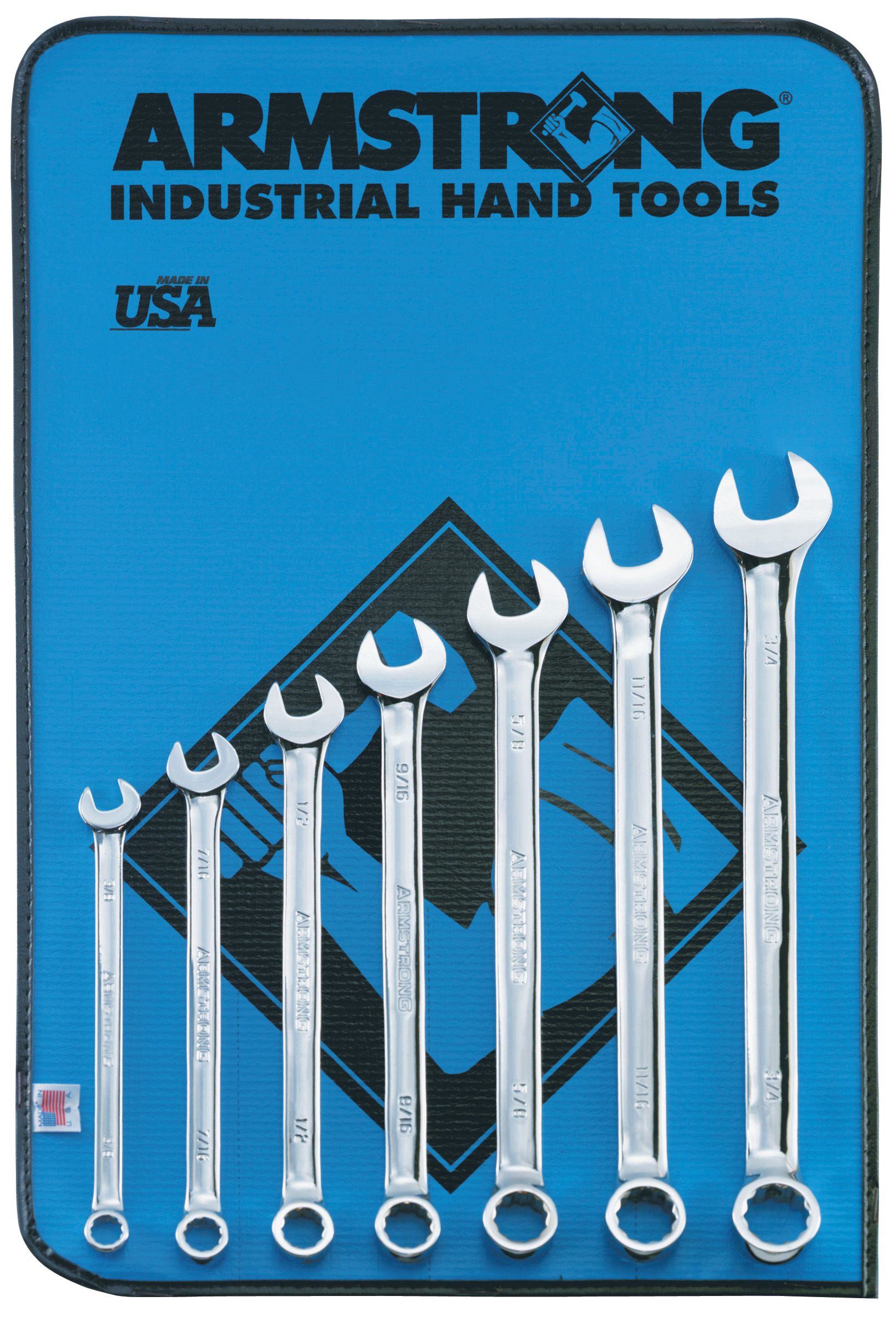 Armstrong 7 pc. 12 pt. Full Polish Long Combination Wrench Set at Sears.com
