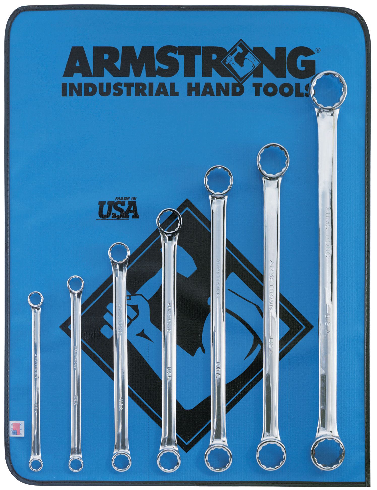 Armstrong 7 pc. 12 pt. Full Polish 15 degree Offset Box Wrench Set at Sears.com