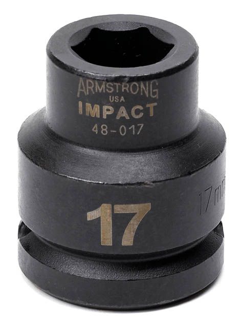 Armstrong 22 mm 6 pt. 3/4 in dr. Standard Impact Socket at Craftsman.com
