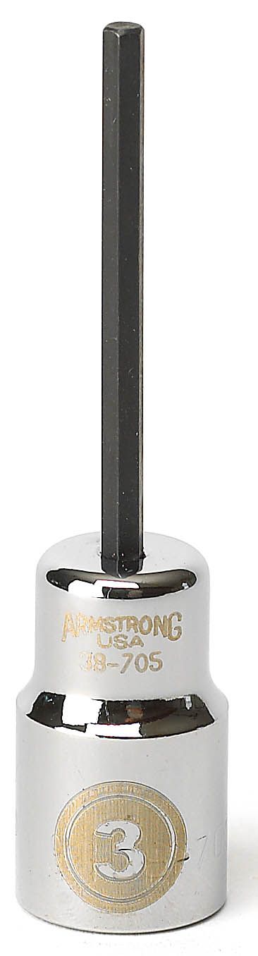 9 mm Standard Length Hexdriver socket, 3/8 in. drive