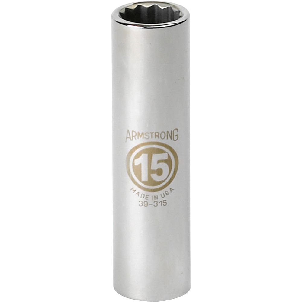 Armstrong 18 mm socket, 12 pt. deep 1/2 in. drive at Sears.com