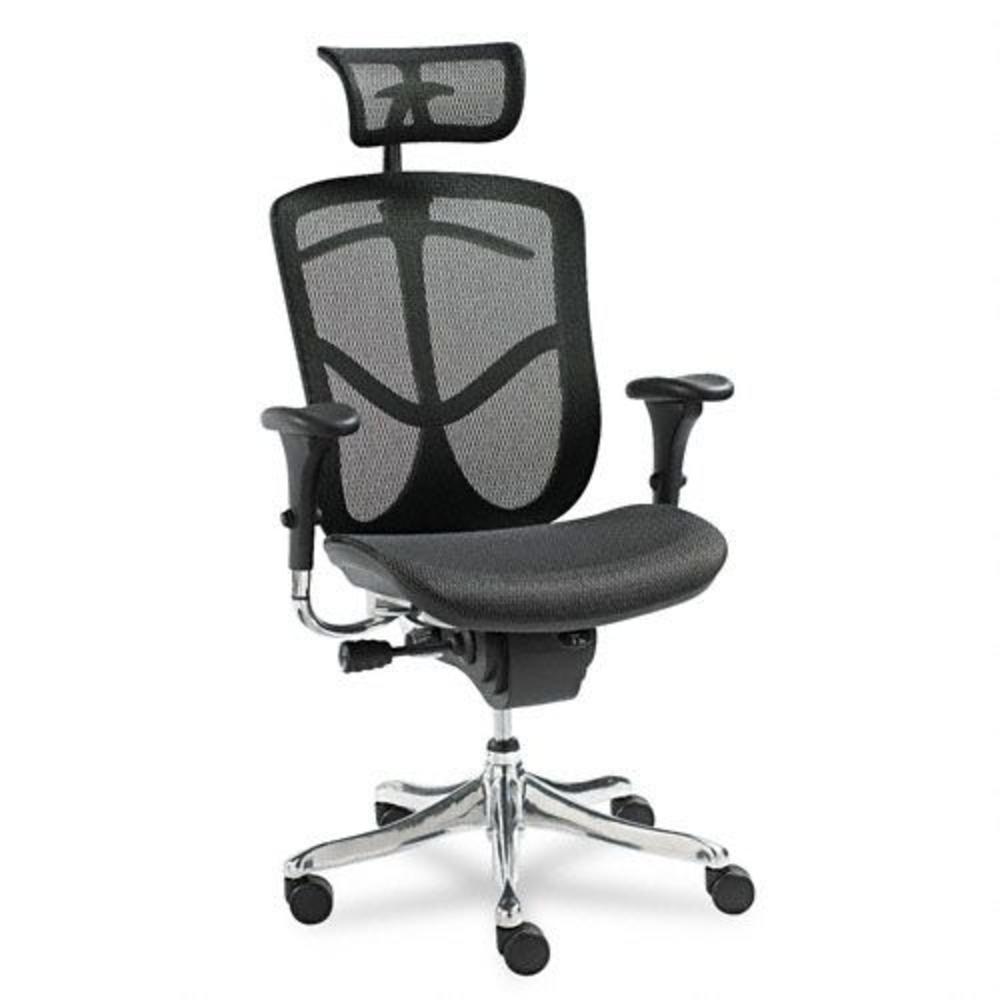 EQ Series Ergonomic High Back Mesh Chair, Aluminum