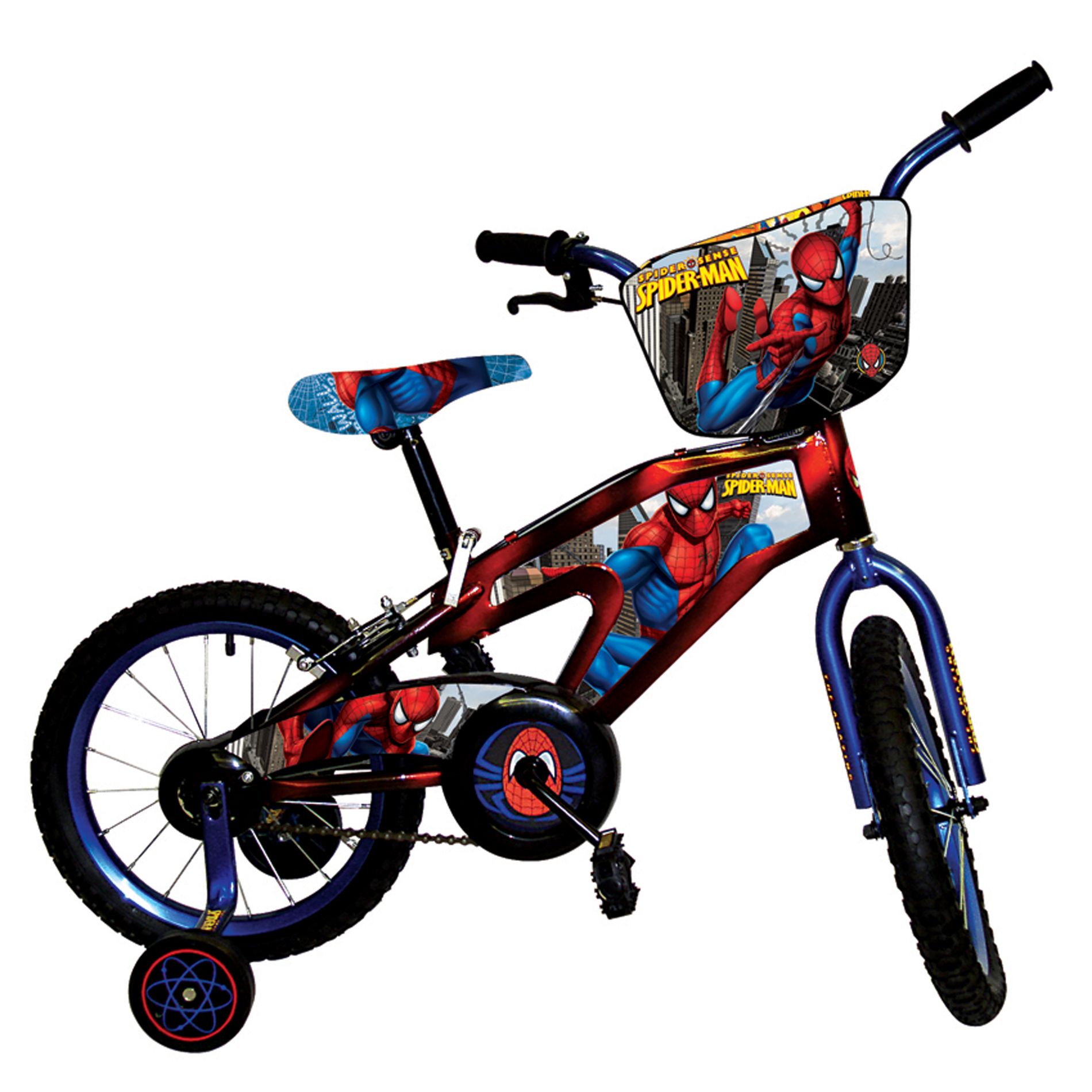 small spiderman bike
