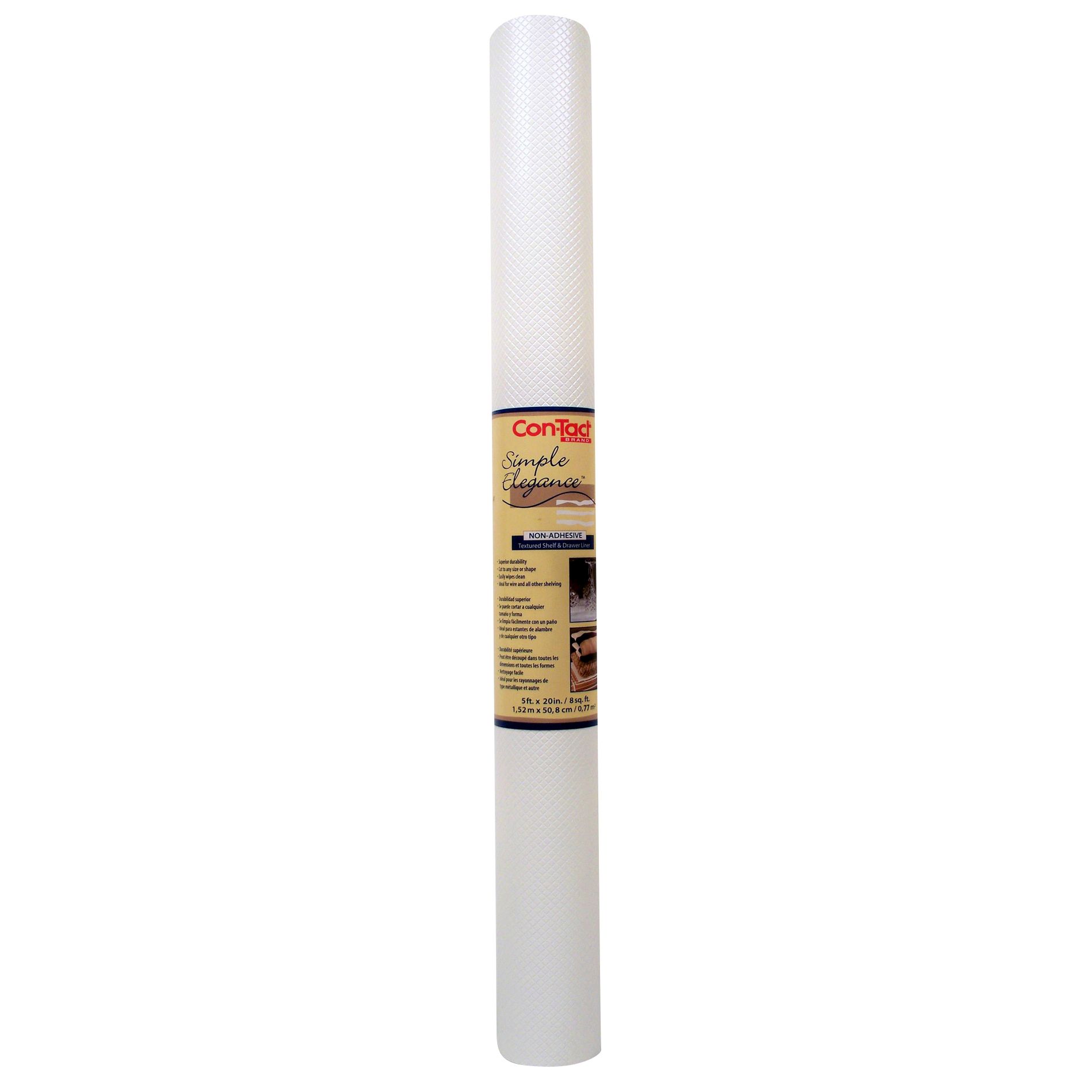 Contact Simple Elegance Shelf Liner 20X5, White Diamonds at Sears.com