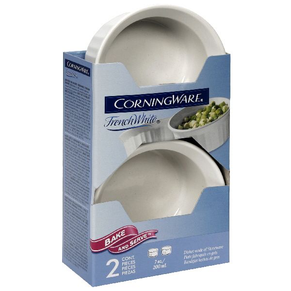 Corningware French White Ramekins, Stoneware, 7 oz., 2 piece at Kmart.com