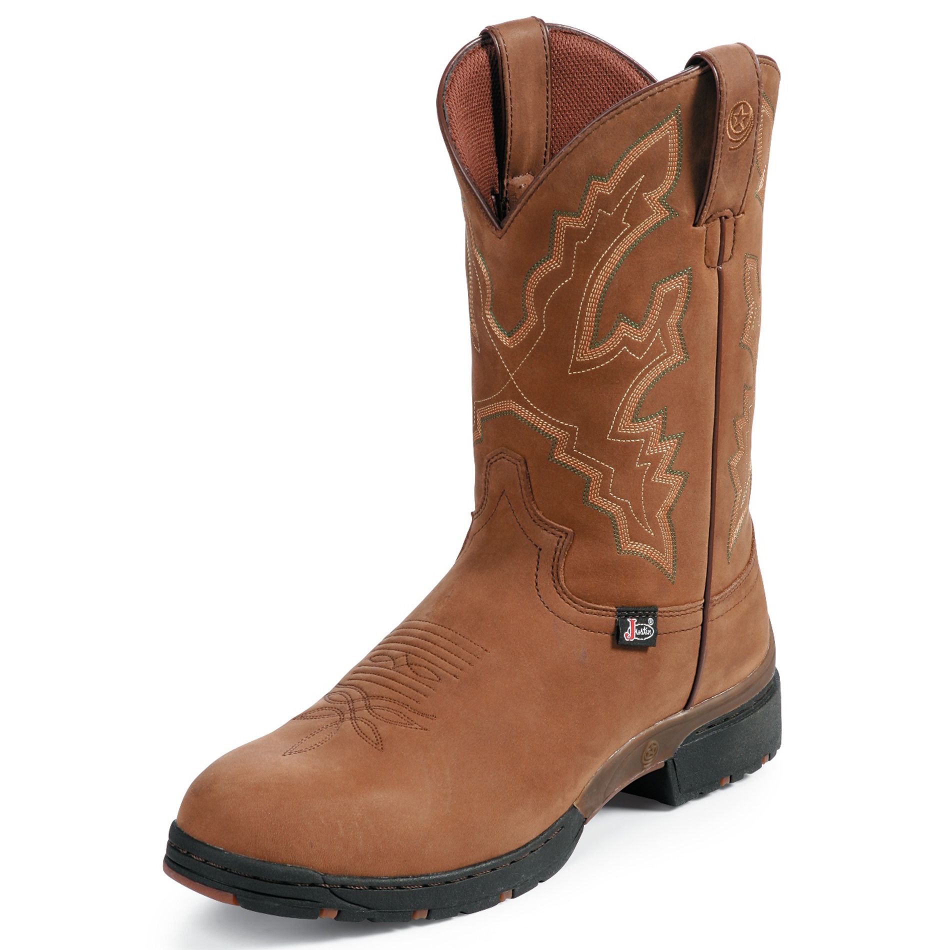 Men's 9017 George Strait 11" Waterproof Cowboy Boot - Coffee Bean