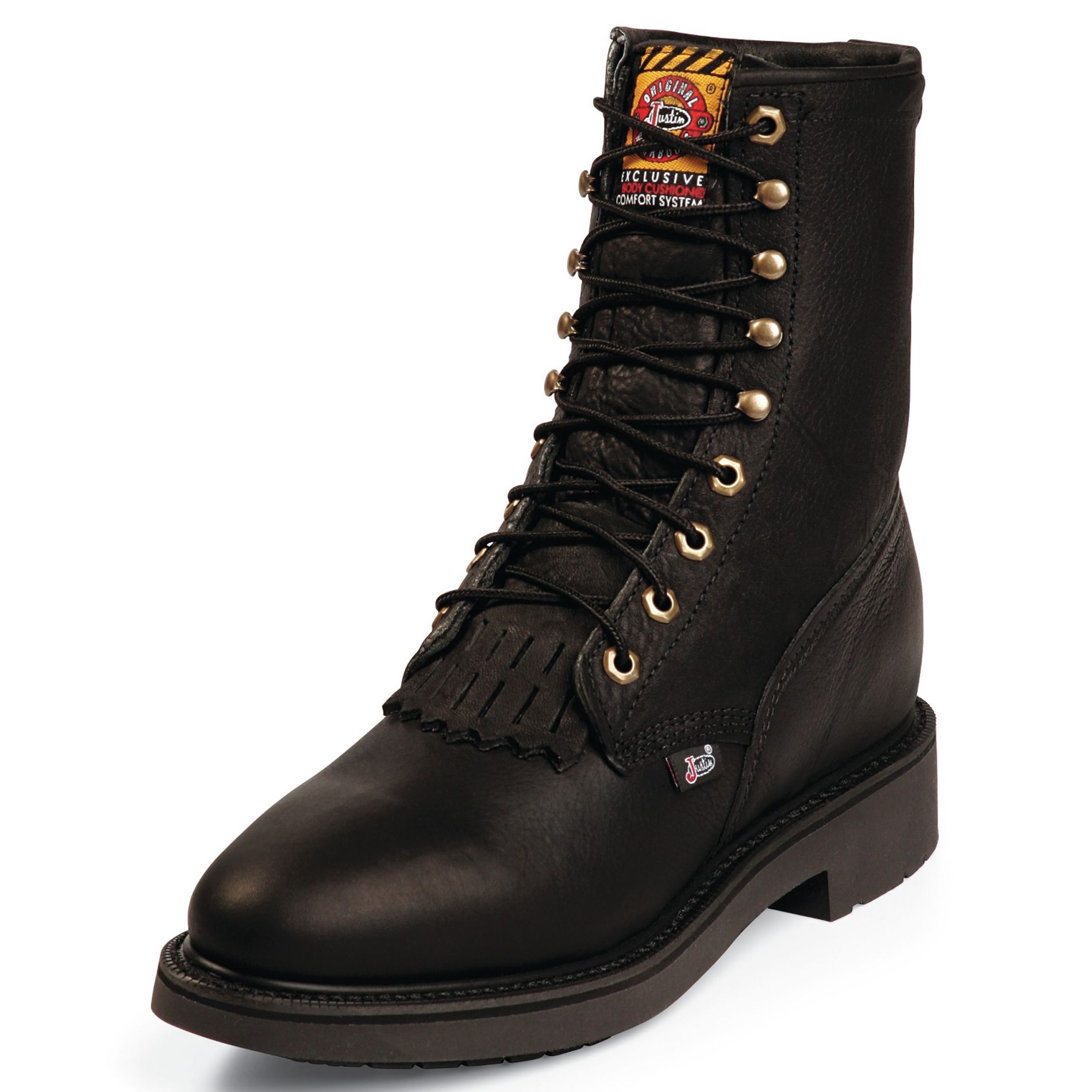 Men's 763 8" Work Boot - Black