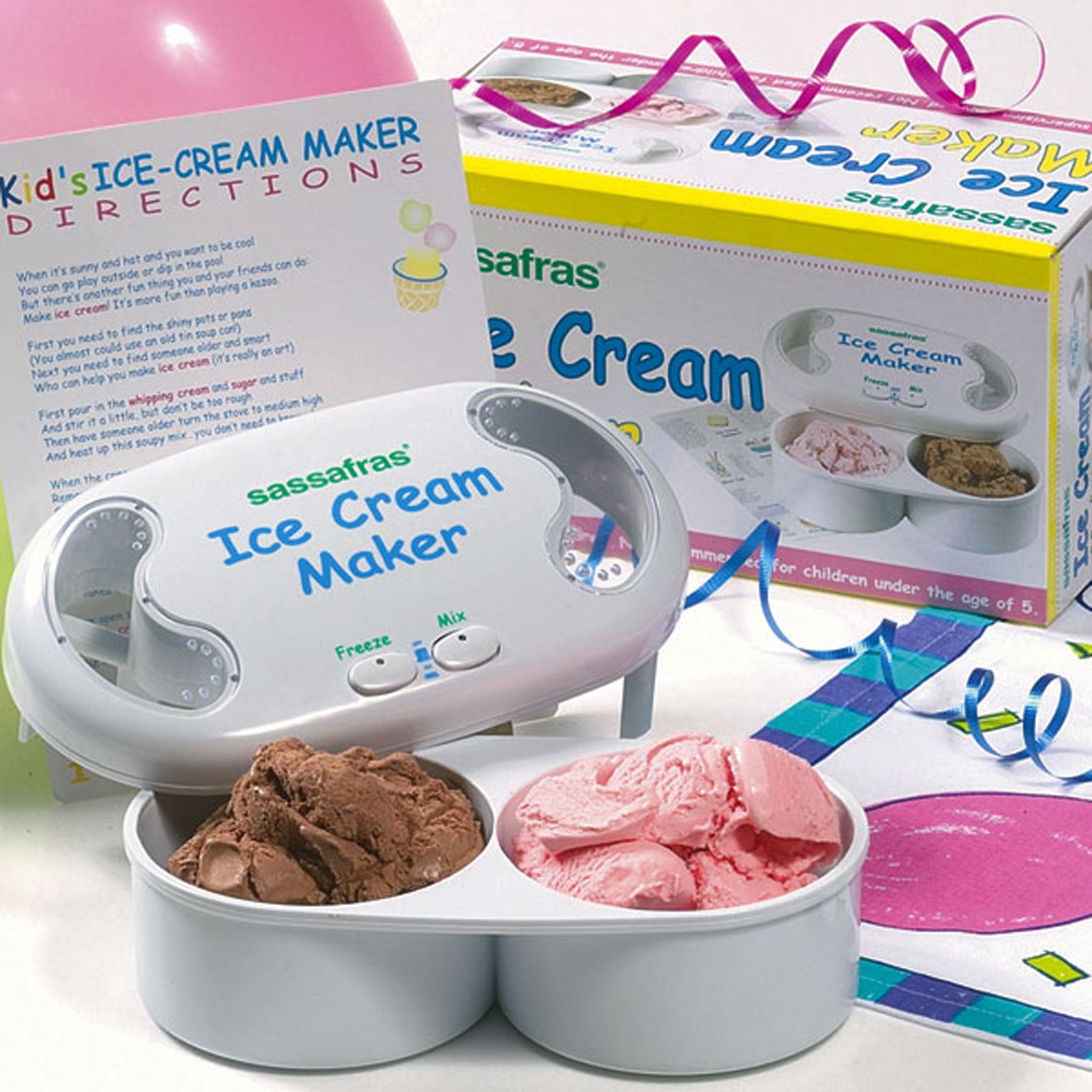 UPC 022561222172 Sassafras Ice Cream Maker For Kids & Family Easy At
