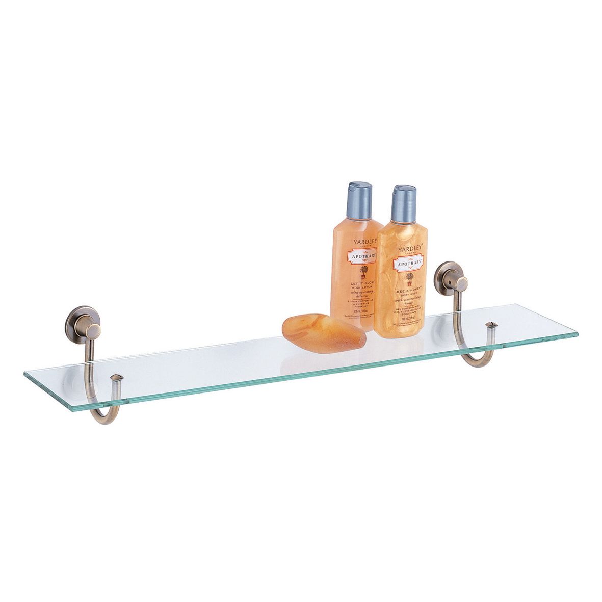 Organize It All Glass Bath Shelf at Kmart.com