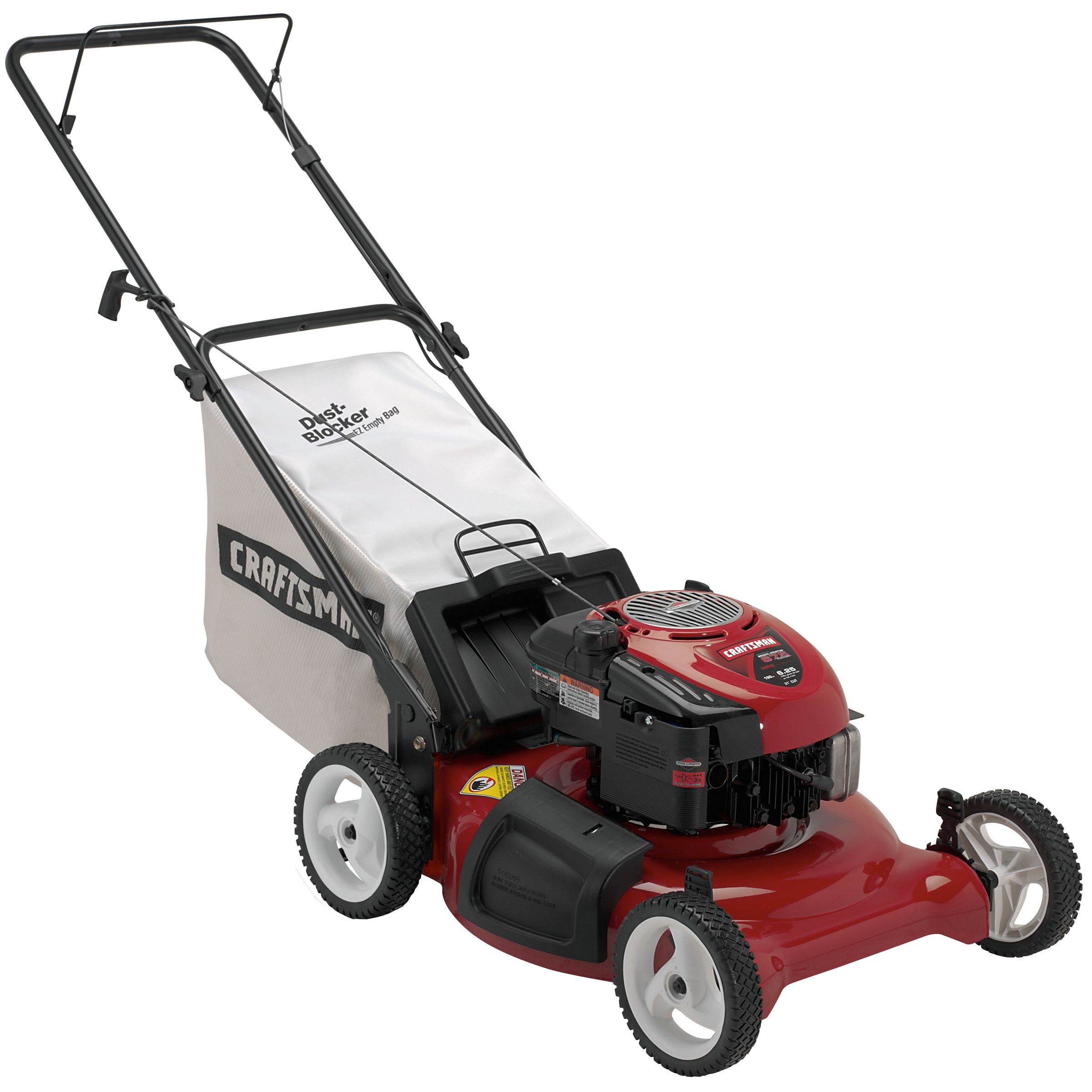 Craftsman - 38842 - 6.75 Torque Rating 21 in. 3-n-1 Deck Rear Bag Push