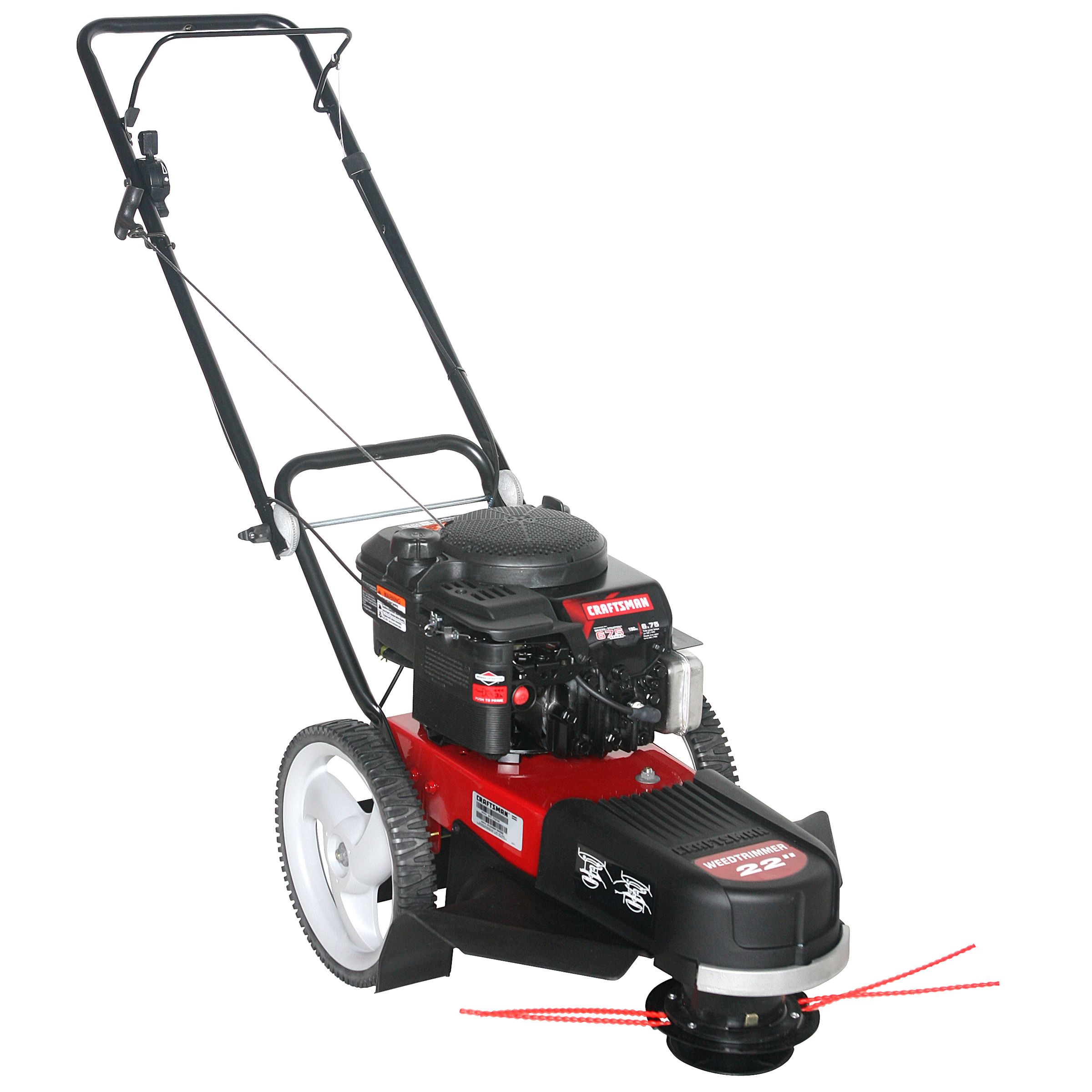 Craftsman High Wheel 4Cycle 22" Gas Trimmer Shop Your Way Online
