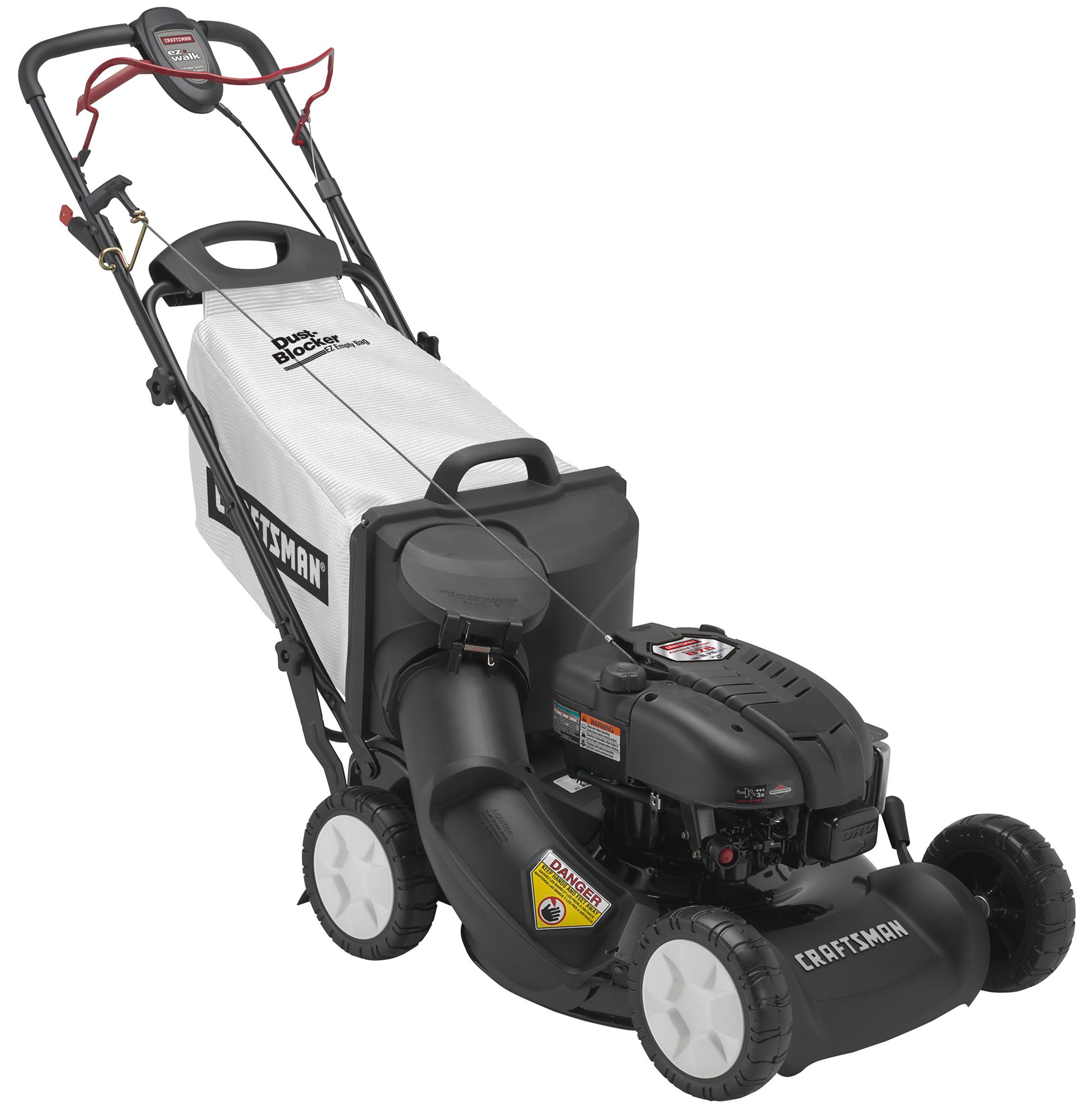 Craftsman 37712 8.75 Torque 21 in. Deck Rear Bag Rear Propelled