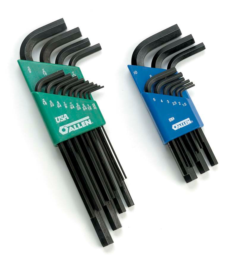 Allen 22 Pc. Combination SAE/Metric Long Arm Hex Key Set with Caddy at Sears.com