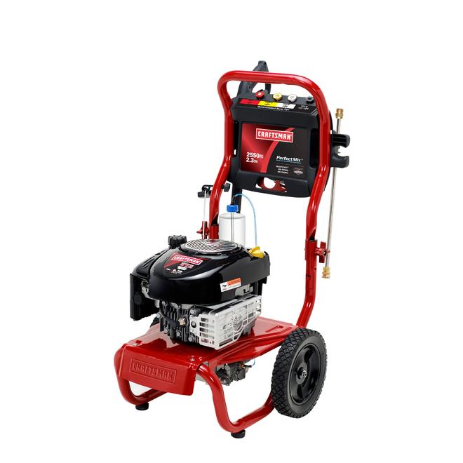 Craftsman 75219 2550 MAX PSI, 2.3 MAX GPM, Briggs & Stratton Powered Pressure Washer Sears
