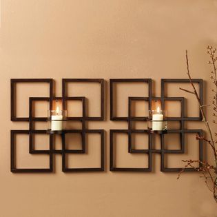 San Miguel Urban Wall Sconces - Set of 2 - Food & Grocery - Air Fresheners - Candles & Potpourri