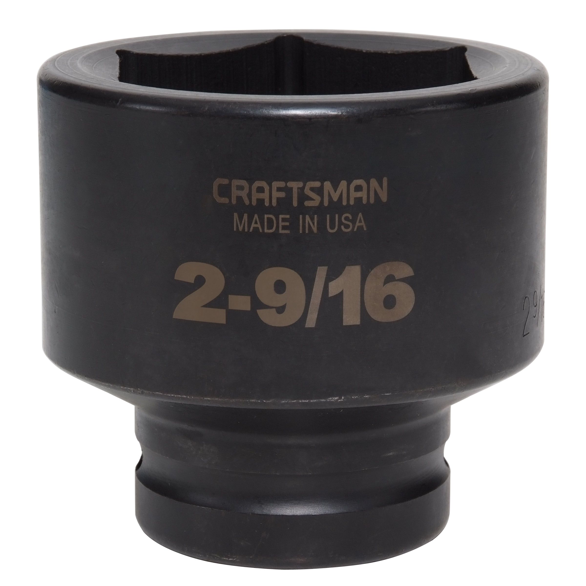 Craftsman 2-9/16 in. Easy-To-Read Impact Socket, 6 pt. Standard 1 in. Drive at Craftsman.com