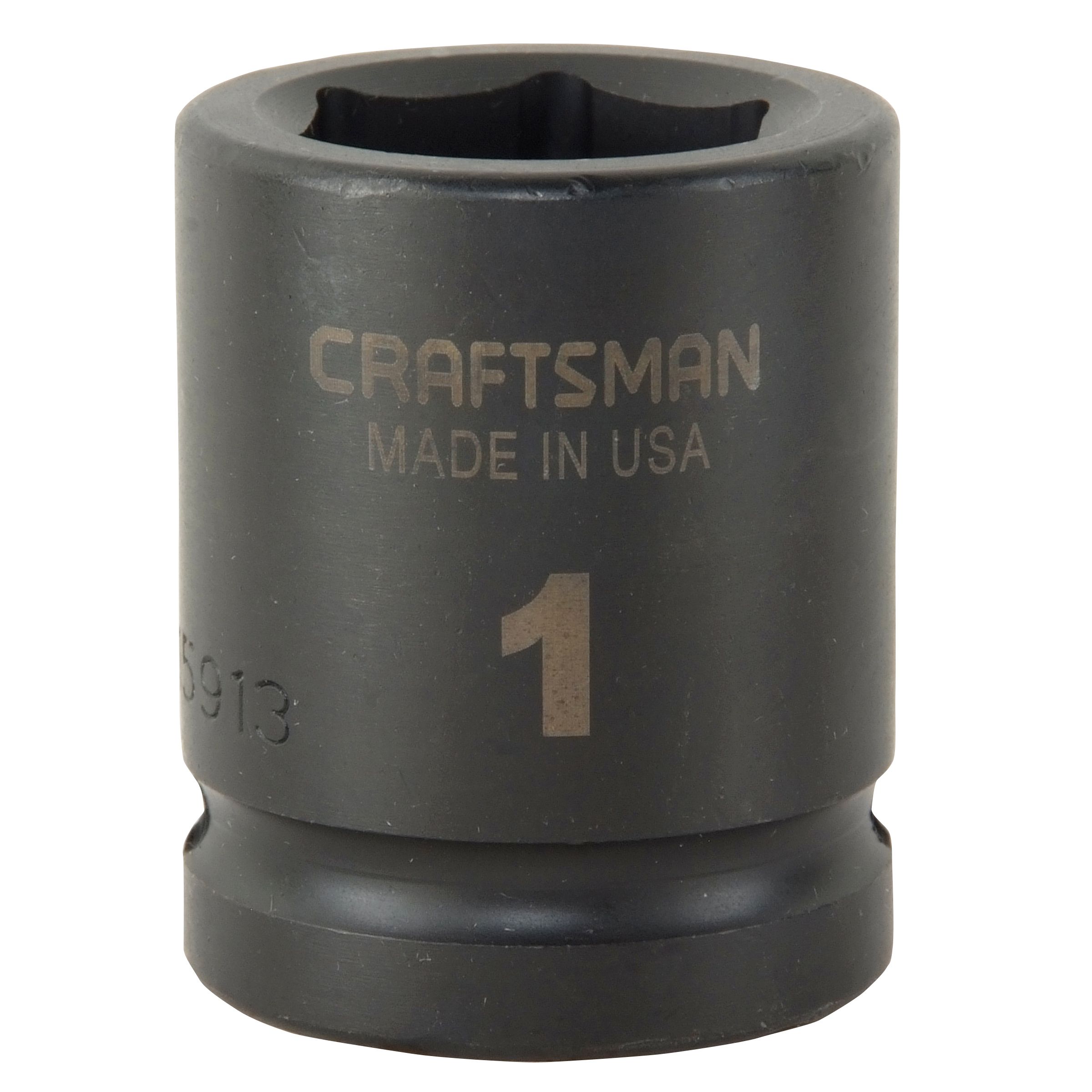 Craftsman 1 in. Easy-To-Read Impact Socket, 6 pt. Standard 3/4 in. Drive at Craftsman.com