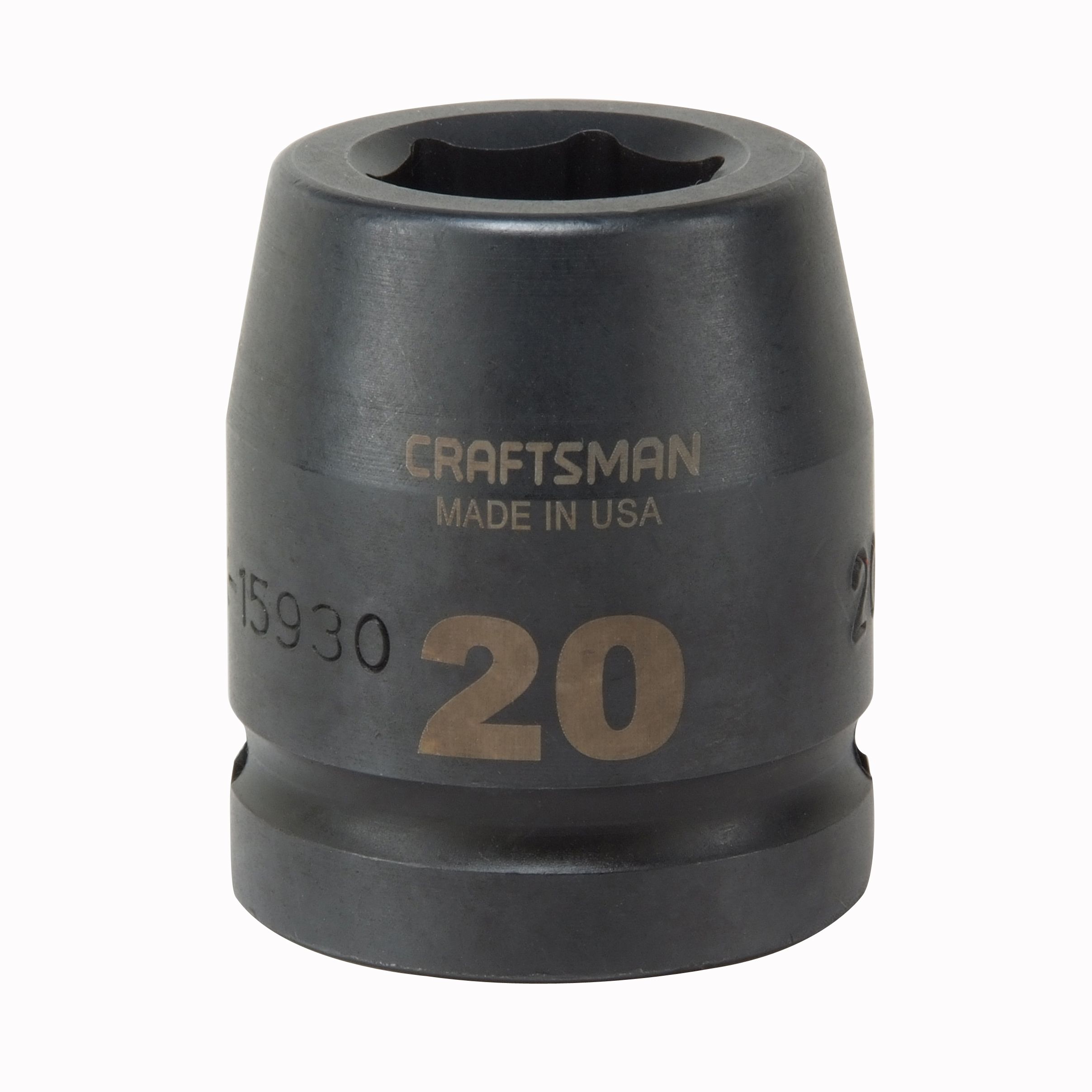 Craftsman 20 mm Easy-To-Read Impact Socket, 6 pt. Standard 3/4 in. Drive at Sears.com