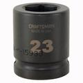 23 mm Easy-To-Read Impact Socket, 6 pt. Standard 3/4 in. Drive