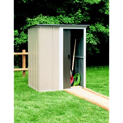 bw54 steel shed 5 ft x 4 ft 5 x 4 storage building 93 cu ft of storage 