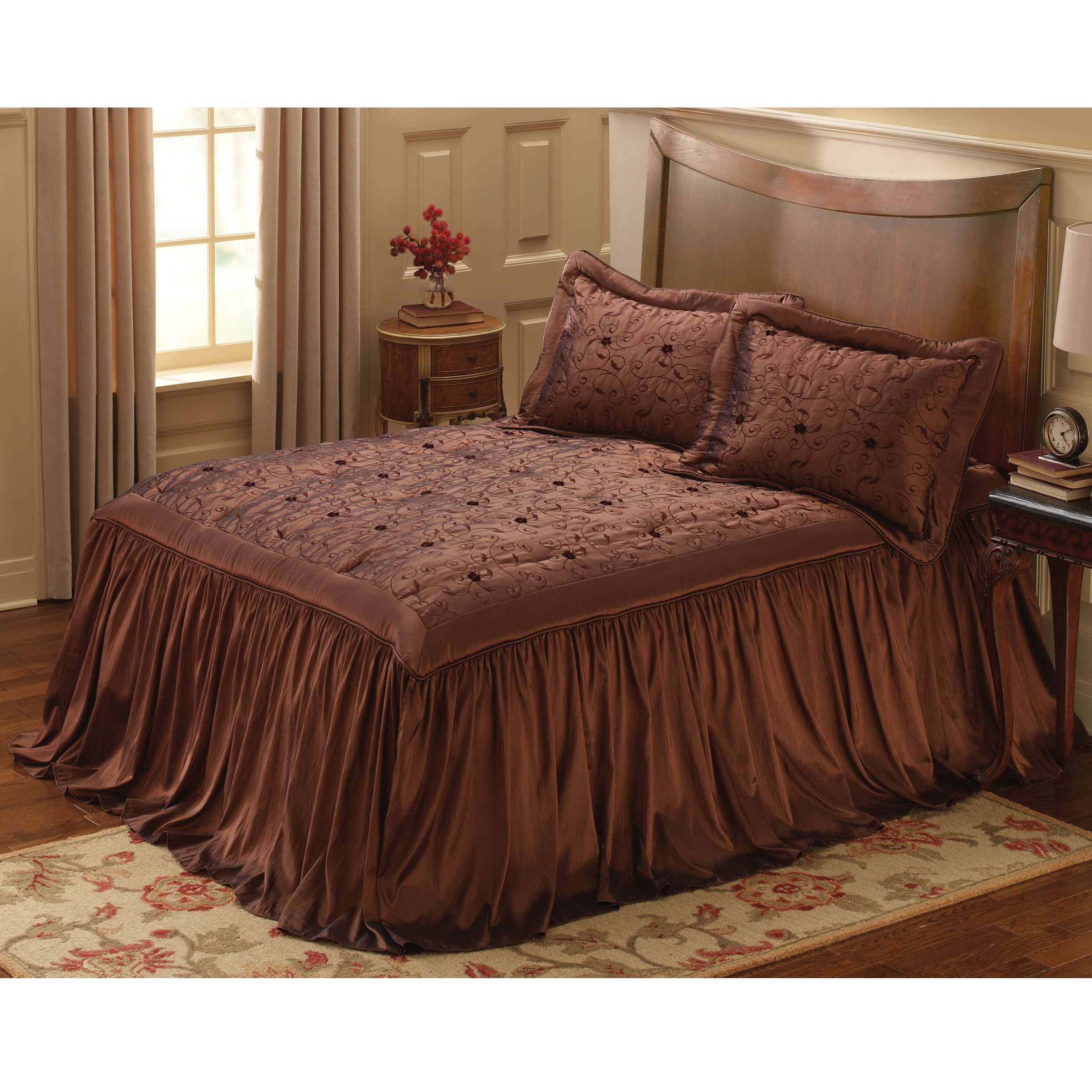 Whole Home&nbsp; Mocha Mist Bedspread
