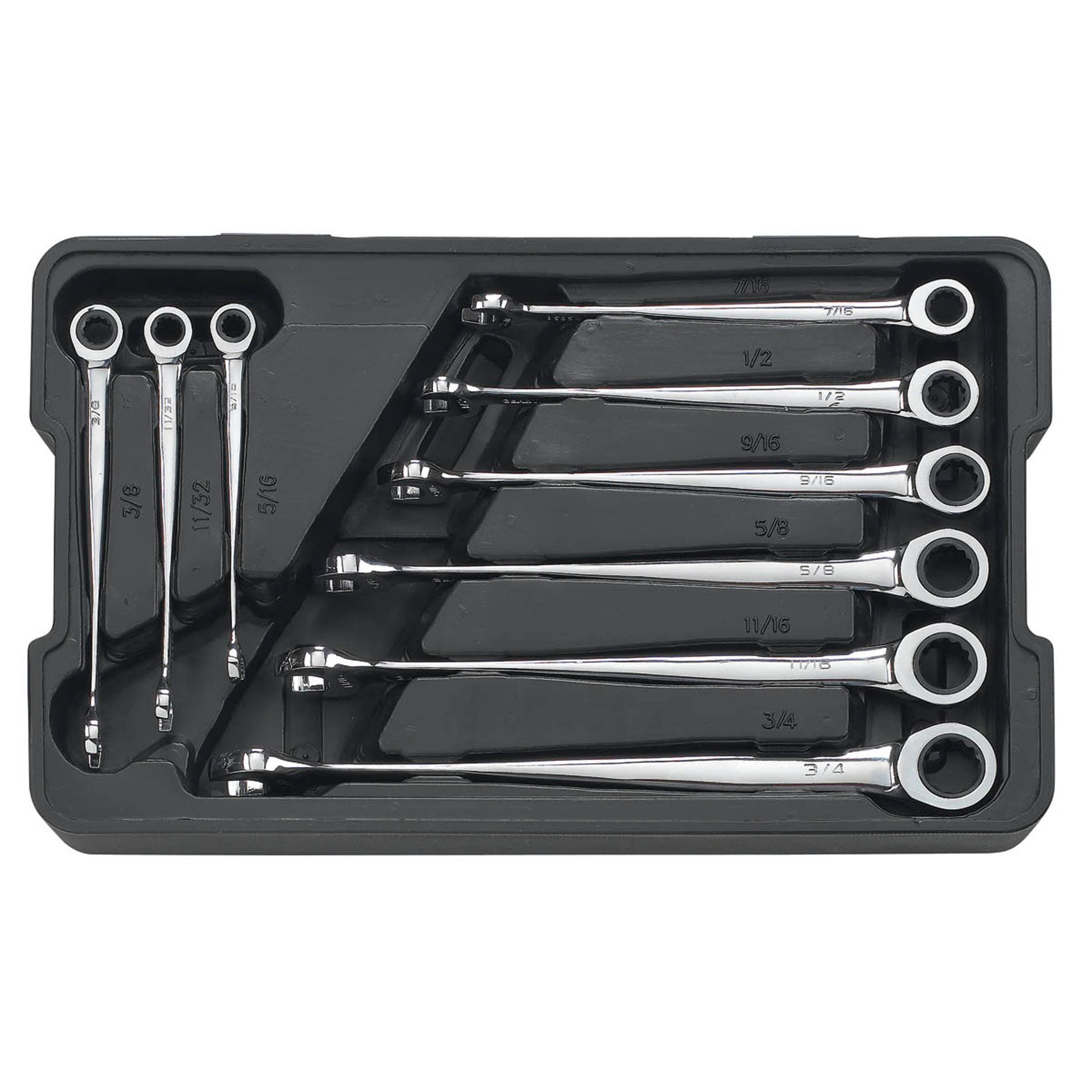 GearWrench 9 Piece SAE X-Beam Combination Ratcheting Wrench Set at Sears.com