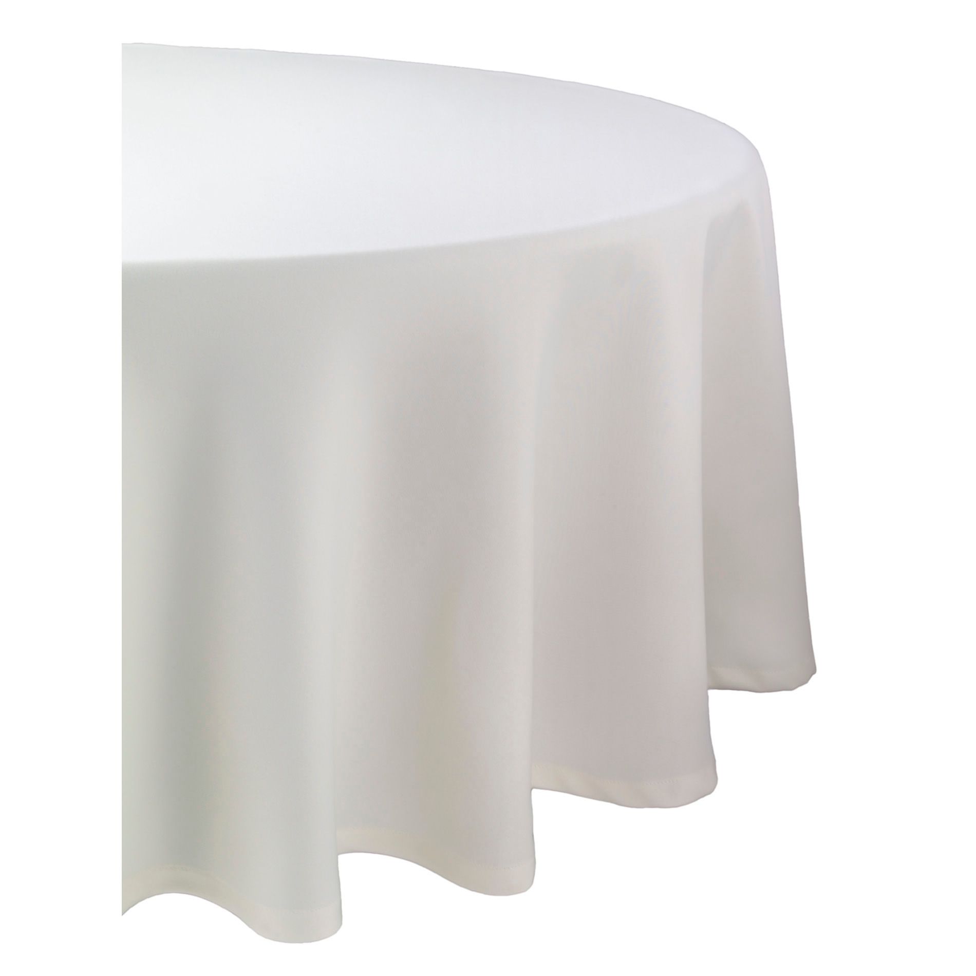 Essential Home 70in Round Ivory Tablecloth at Kmart.com