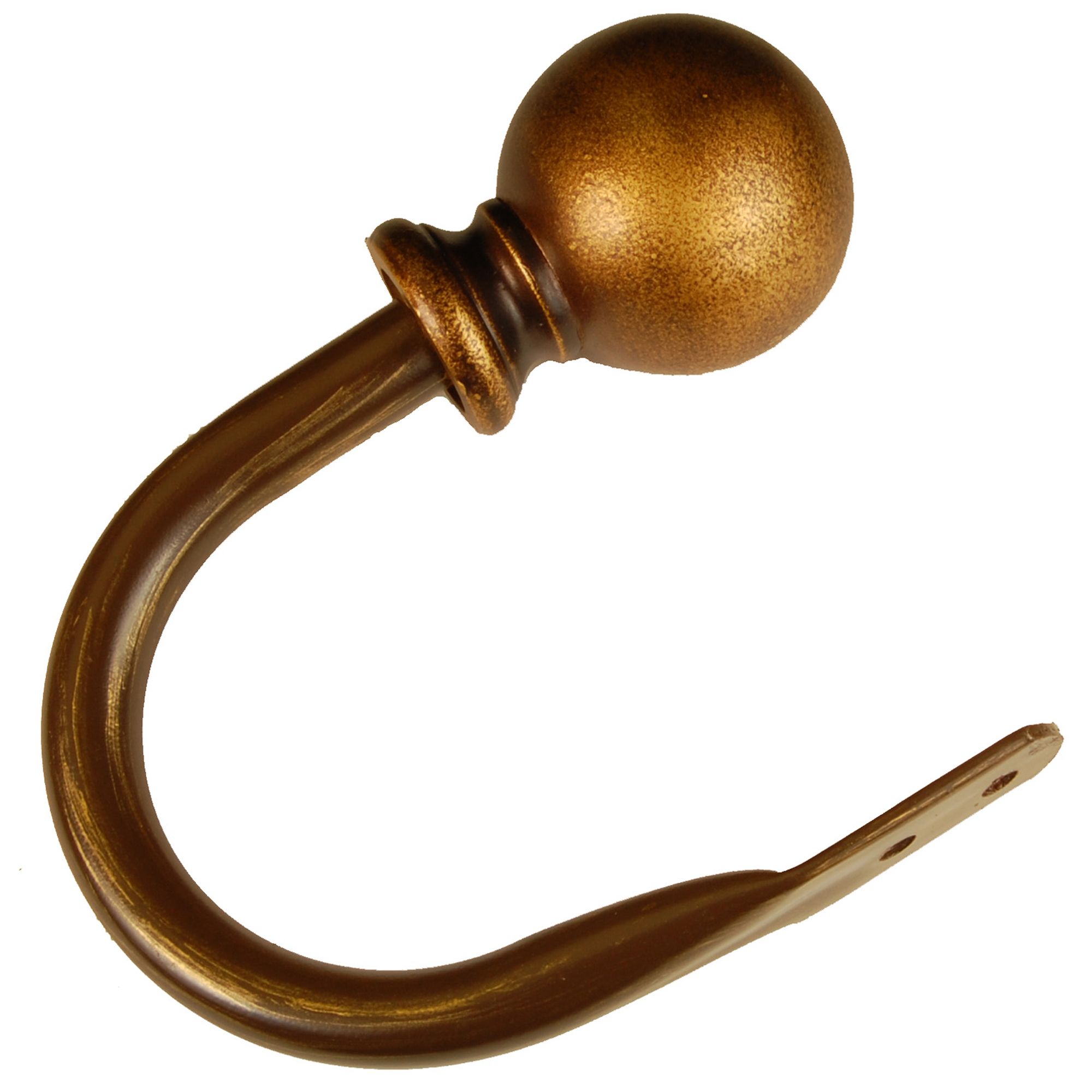BCL 58BLHB, Classic Ball Holdback, Set of 2, Antique Gold Finish at Kmart.com