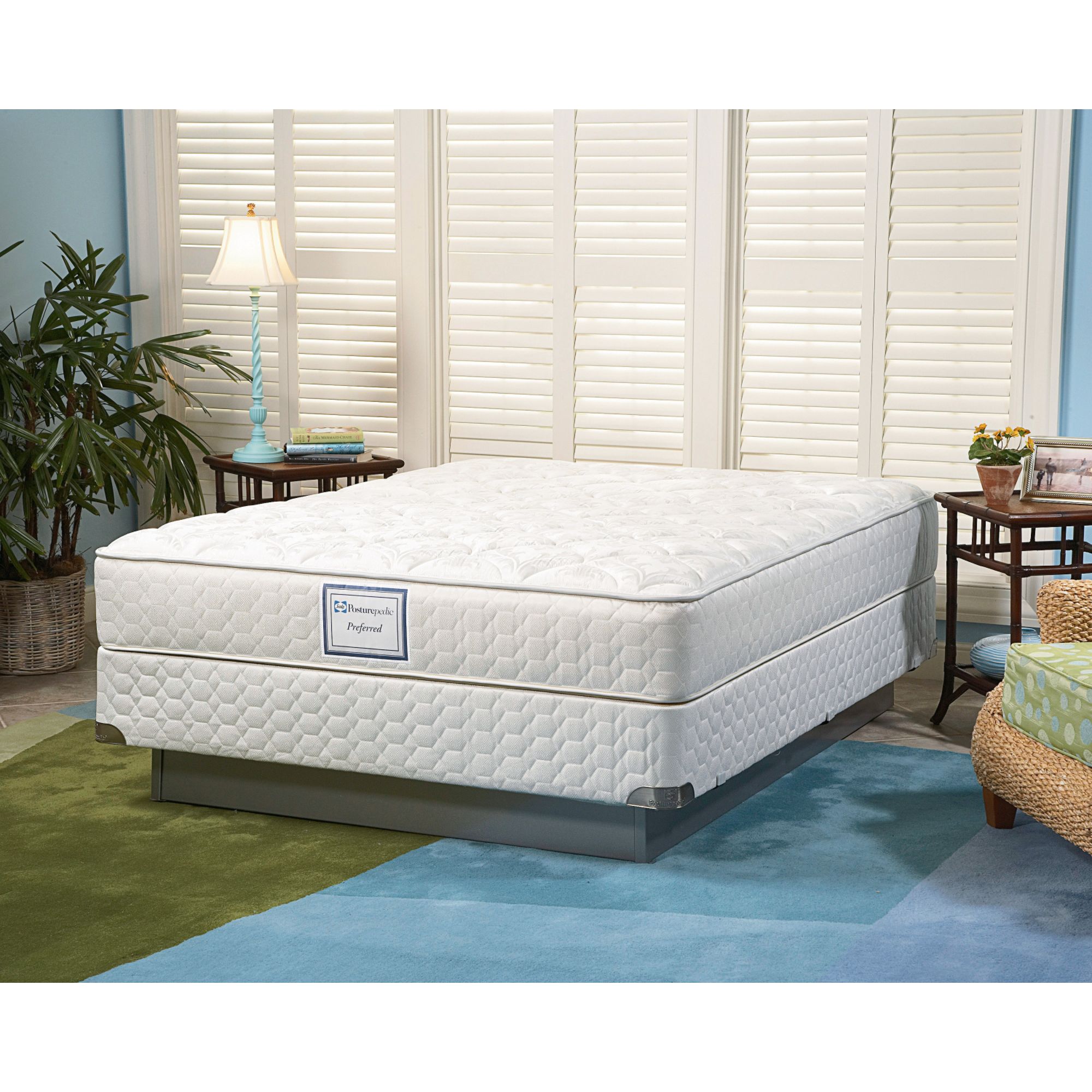Low Profile Queen Box Spring Bed Mattress Sale